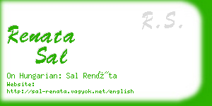 renata sal business card